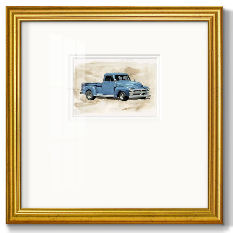 WexfordHome Pickup I Framed On Paper Wayfair